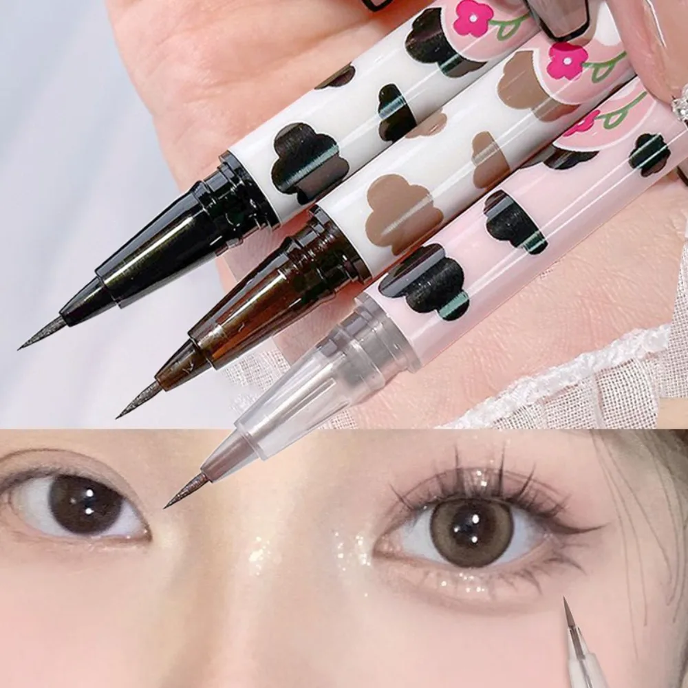 Eyeliner Pen 3 Colors Liquid Eyeliner Pen Waterproof Big Eyes Makeup Smooth Quick drying Women Cosmetics Beauty Tools
