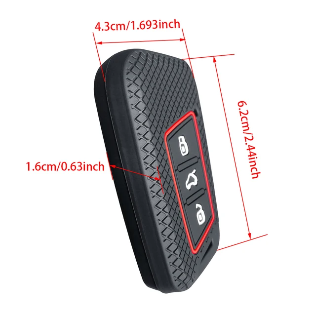 Funda De Silicona Para Llave VW Seat Skoda - Protege Tu Llave De Golpes Y Arañazos