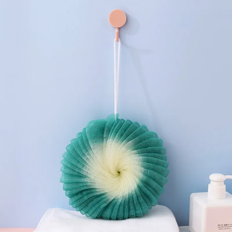 Bath ball Color large non-loose bath flower Exfoliation super soft and non-damaging bath foam bath flower