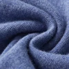 100% Pure Wool Jacket Men's POLO Collar Pullover 2022 Spring and Autumn New Knitted Top Casual Loose Large Size Men's Shirts 6