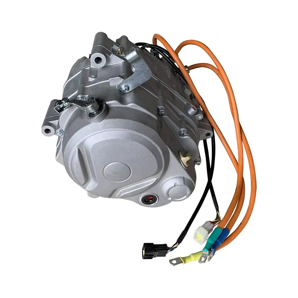 Mid-drive motor 25KW 72v with clutch for electric motorcycles and