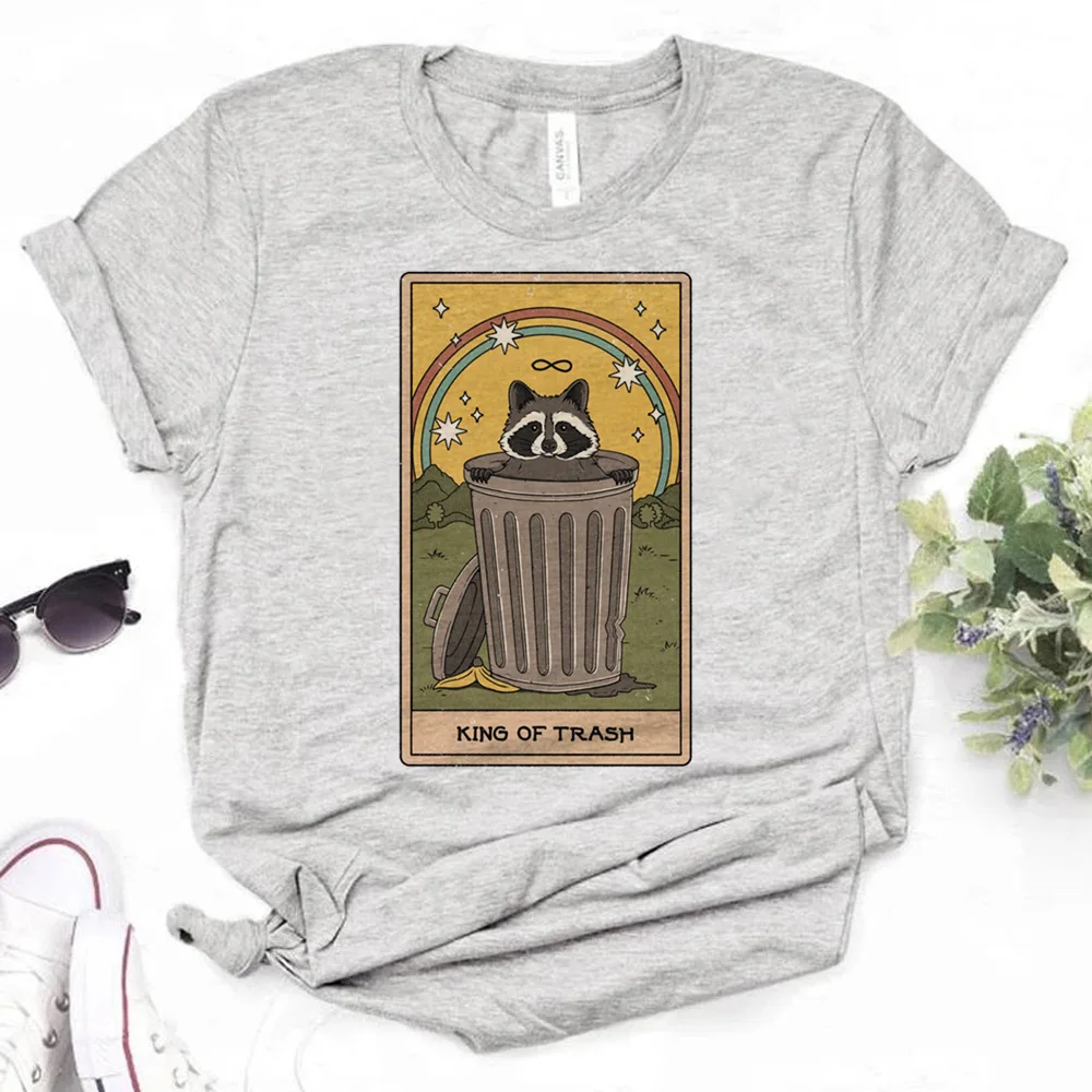 

Racoon Топ женский комикс дизайнерский Аниме Топ Женская смешная одежда