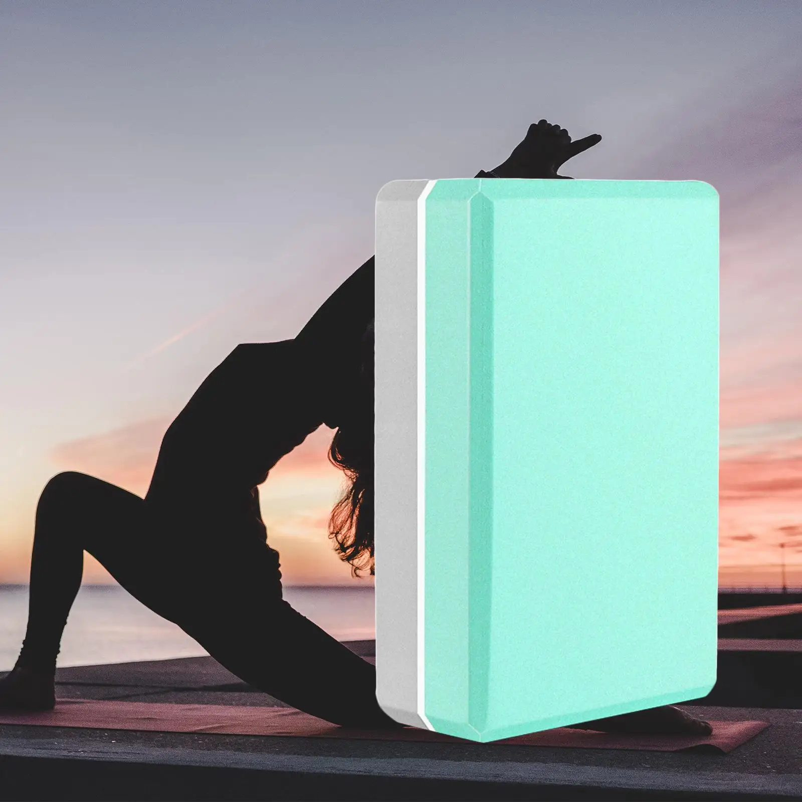 Yoga Block Slip Professioneel Ondersteunend Voor Meditatie Fitness Cadeau Eva Foam Block Brick Stretch Oefening Revalidatie Gym