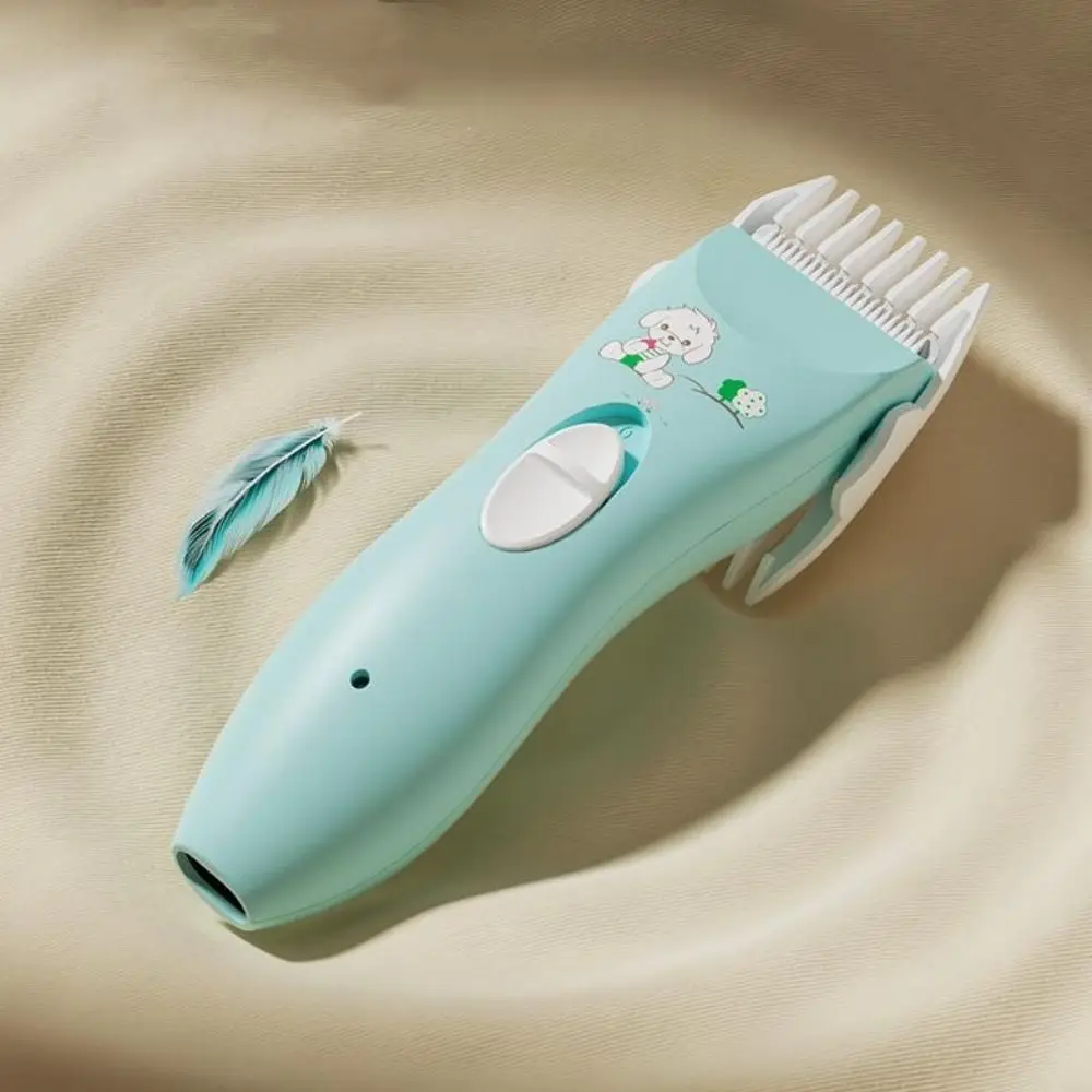 Infant Silent Children Hair Clipper Quiet Safty Baby Hair Clipper Kit Hairdressing Electric Hair Trimming Tools for Boys Girls