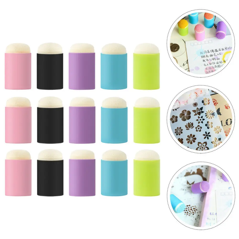 10pcs Sponge Finger Daubers Finger Sponge Daubers Art Sponge