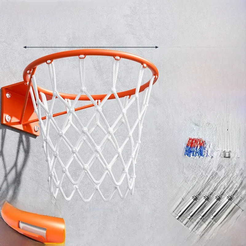 Adult solid simple [bold solid basket ⭐super support] free basket net + expansion screws * 4 + air needle