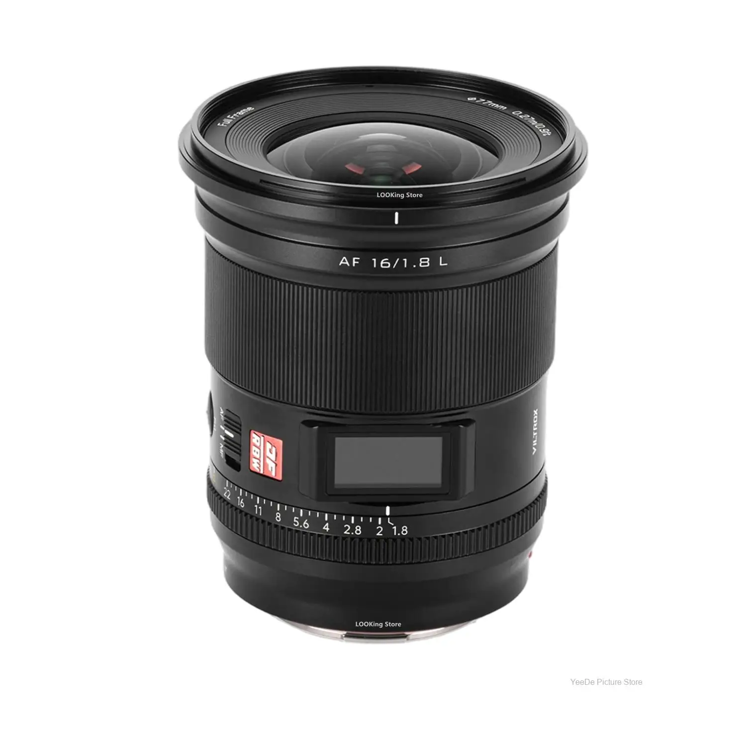 Viltrox 16mm F1.8 풀프레임 카메라 렌즈 자동 초점 대구경 광각 렌즈 ( E, 니콘 Z 마운트 미러리스 카메라용)