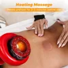 Electric Cupping massage Guasha Rechargeable Adjustable Body massager Vacuum Cans Suction Cup IR Heating Fat Burner Slimming 3