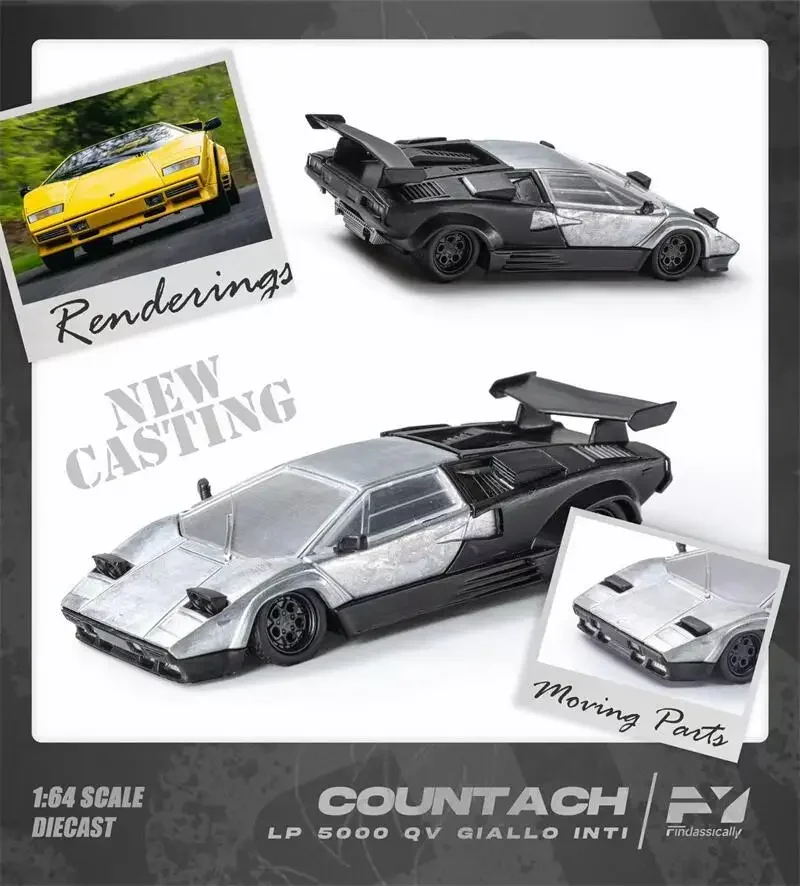 

Предварительная продажа, классически 1:64 Countach LP 5000 limited799 коллекция литой модели автомобиля