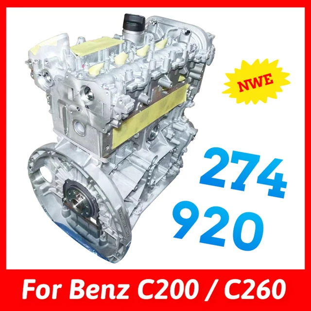 Mercedes Engine 274 2.0L 4 Cylinder Gasoline Motor Car Accessoires Auto Motoren двигатель бензиновый For Mercedes Benz C200 C260 1
