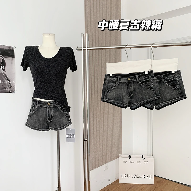 パンツ 00s L.G.B. mars hot denim mini pants y2k S54adb1ef3b8f4a828f8fcb8e0b87c