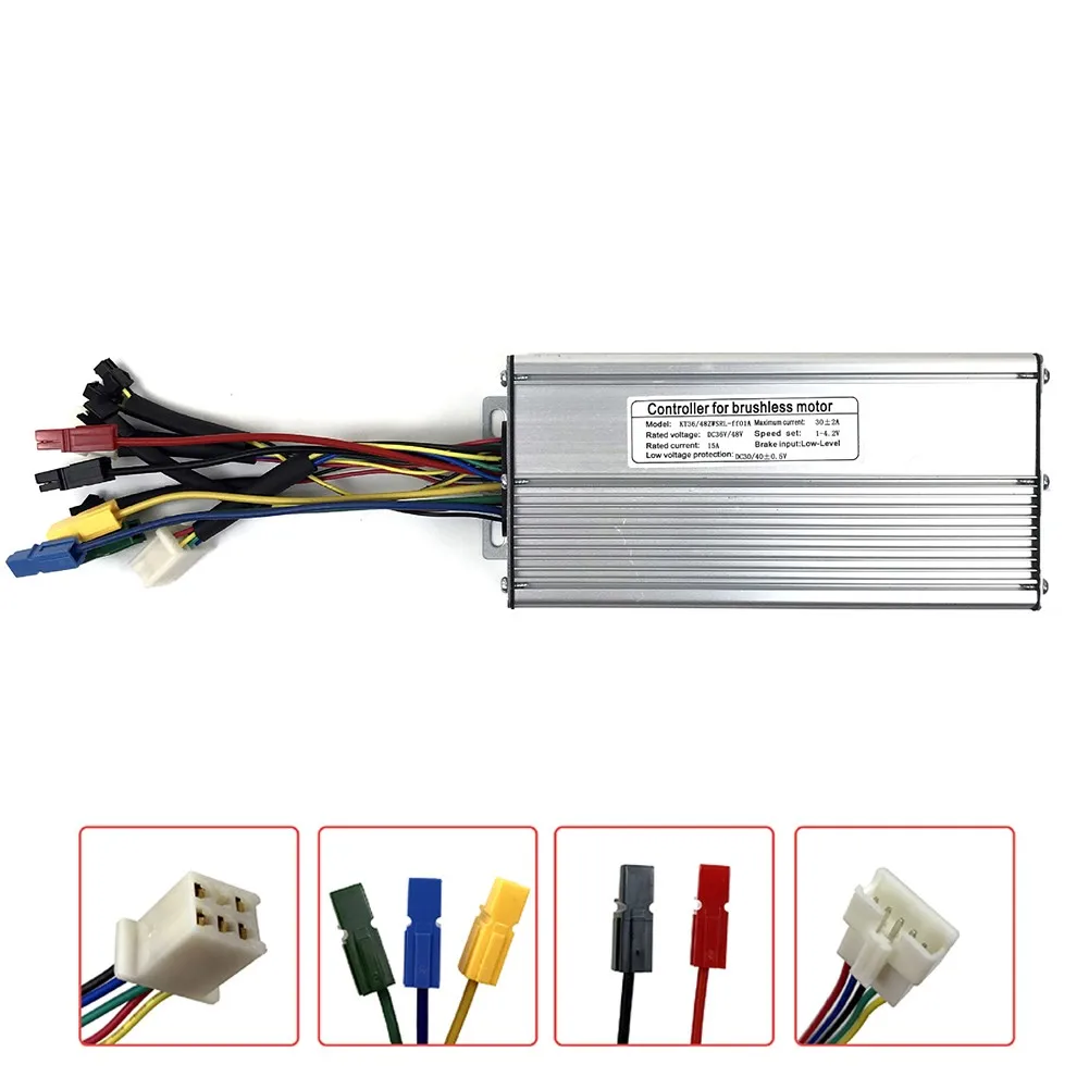 

Waterproof Joint Electric Bicycle Controller 36/48V KT-30A 1000W E-Bike Dual Mode Brushless Controller For KT Hallless Motors