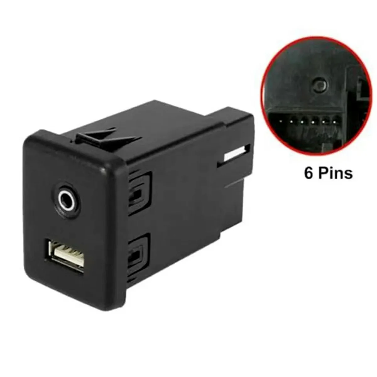 Aux USB Port Auxiliary o USB Jack Hub Module 13599456 22875063 39087529 for Cruze Malibu Regal