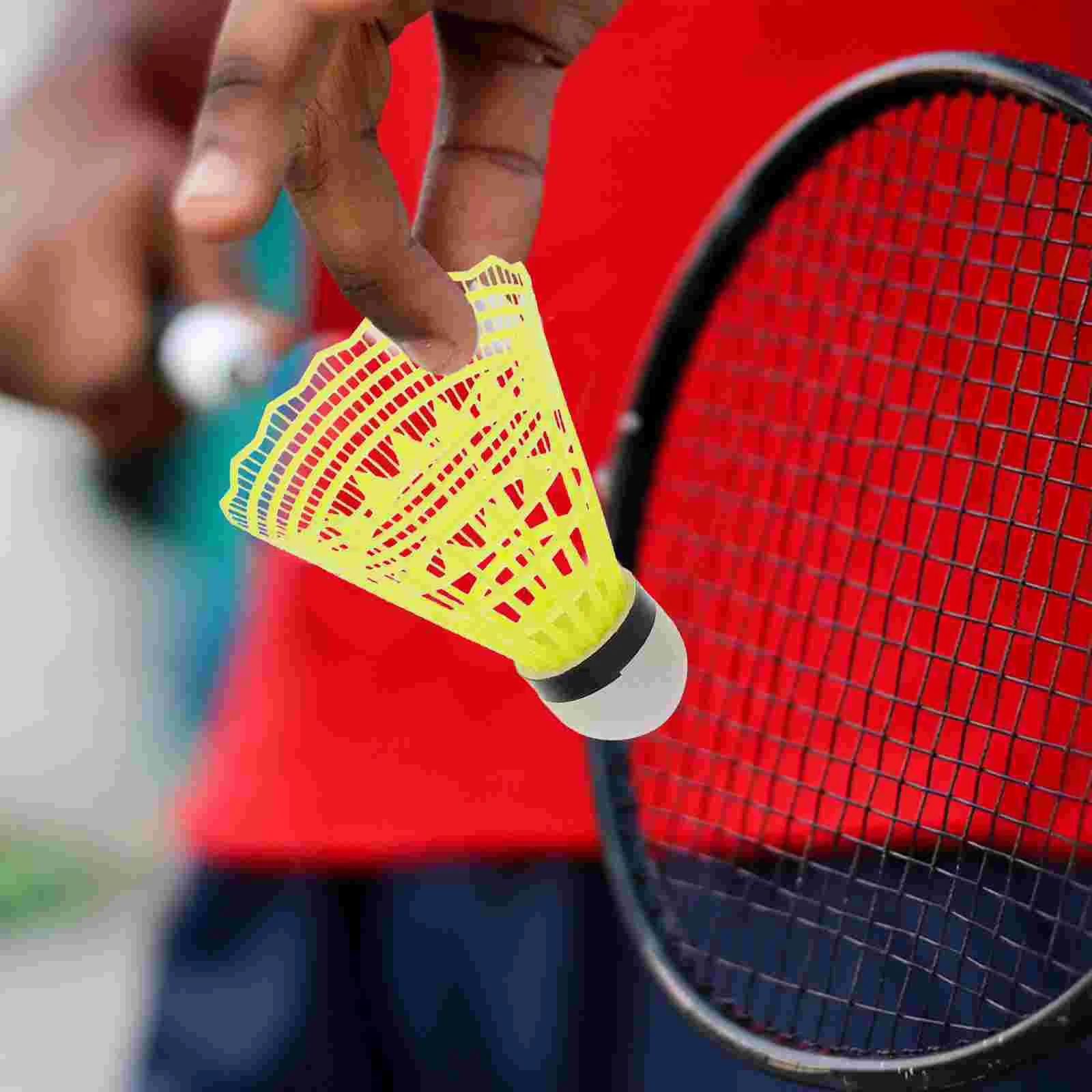 Badminton Trainer Solo Rebound Ball Indoor Self Returning Shuttlecock Individual