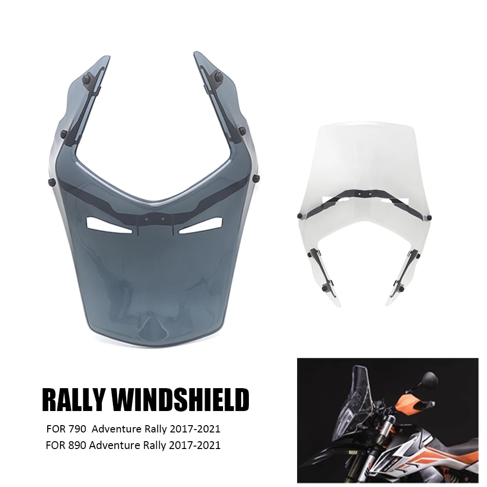 

Новый ветровой экран для мотоцикла, ралли, ветровой экран, дефлектор, козырек ветрового стекла для 790 890 390 ADV Adventure ралли 2017-2021 2020
