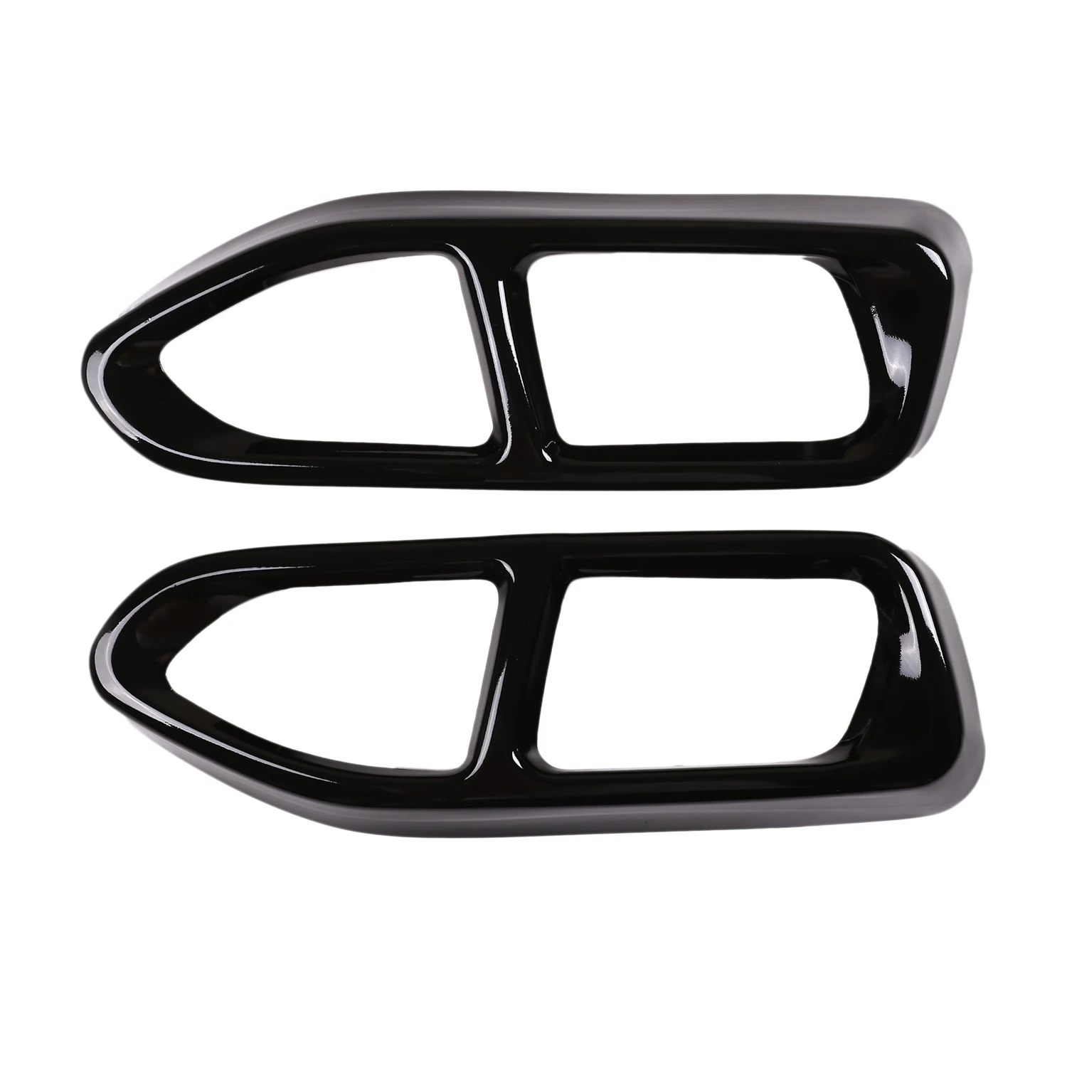 

2Pcs Exhaust Cover Trim For Bmw 7 Series G11 G12 730 740 750Li 16-18 M Sport Version Model Stainless Steel Car