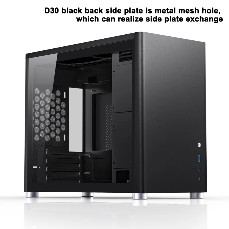 Jonsbo D30 M-atx Case Aluminum Housing Side Transparent Atx