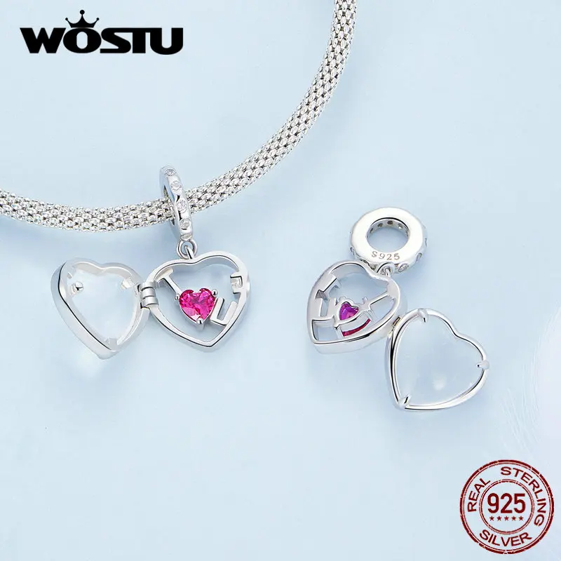 WOSTU 925 Sterling Silver Beads For Jewelry Making Demon Eyes Pendant Bead  Charm Fit Original Bracelet Necklace Gift for Women - AliExpress