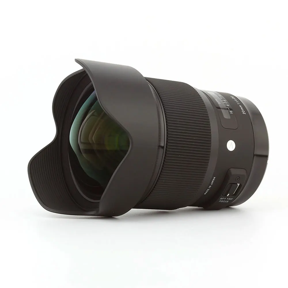 Obiettivo Sigma 20Mm F1.4 Dg Hsm Art Per Montaggio Canon O Montaggio Nikon O Supporto Sony E