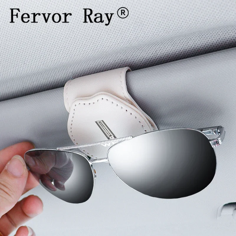 

Car Leather Glasses Case Clips For WEY Coffee 01 02 Blue Mountain New Mocha Sunglasses Frame Shade Sun Visor Mounting