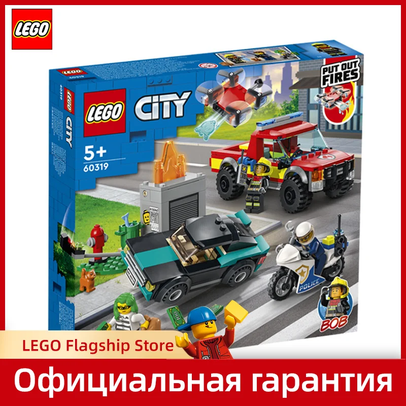 15 avis sur LEGO® City 60319 Le sauvetage des pompiers et la