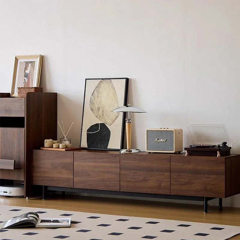 Mueble Camino Tv Stand Cabinet Monitor Da Tavolo Centro Di Intrattenimento Tv Stand Unit 80 Pollici Tv Mueble Media Console Mobili