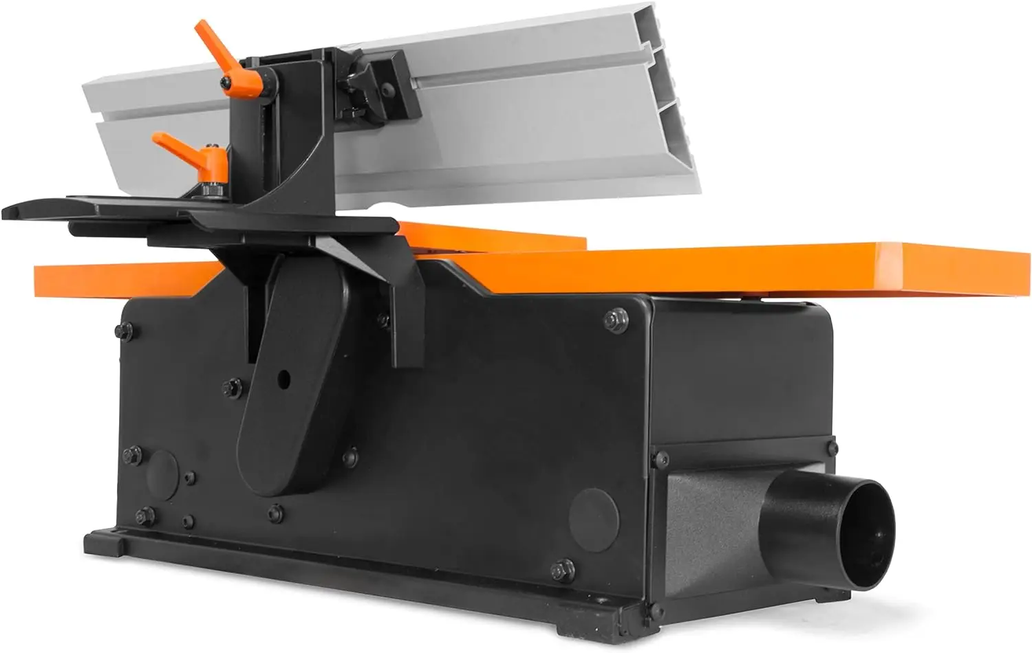 Spiral Benchtop Jointer 10-Amp 6-Inch The spiral cutter system is adjustable with 12 interleaved high speed steel blades