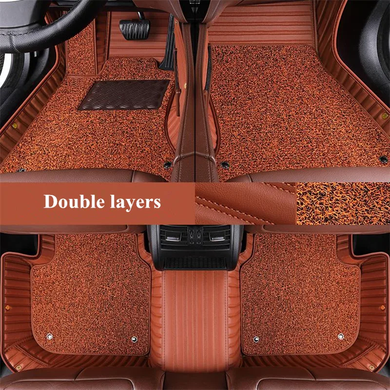 

Good quality! Custom special car floor mats for Lexus LX 570 2021-2007 5 seats waterproof double layers carpets for LX570 2020