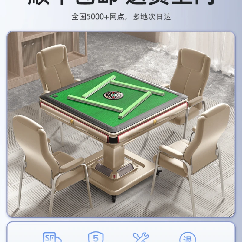 

Автоматический Домашний Складной нагревательный электрический бас маджонг стол набор из пяти частей