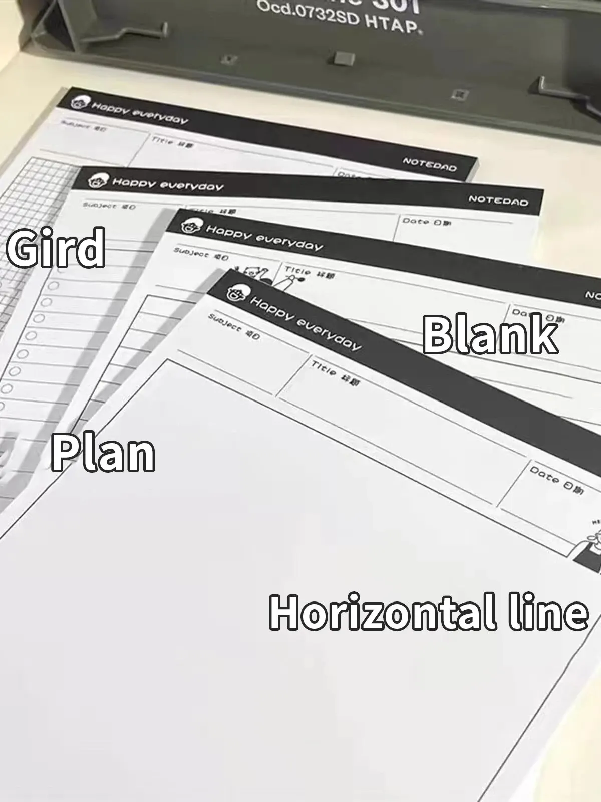 B5 Tear-Off Sticky Note Paper Notebook