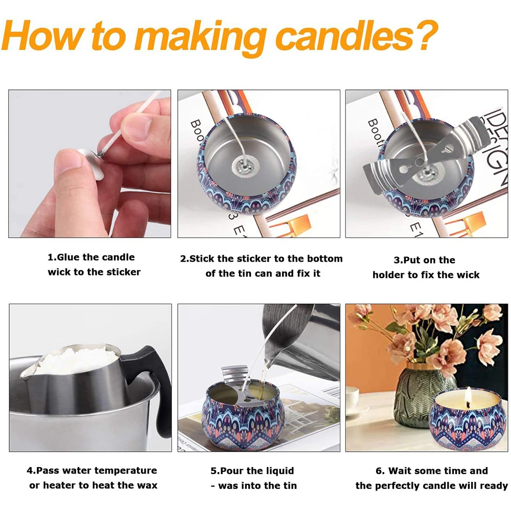 DIY Soy Candle Kit 6