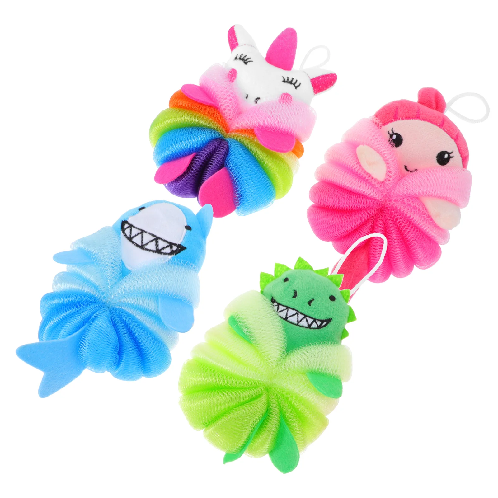 

Bath Ball Children Scrubber Supplies Kids Exfoliating Foaming Body Cleaning Scrubbers Accessories Tool Skin Bathroom Balls