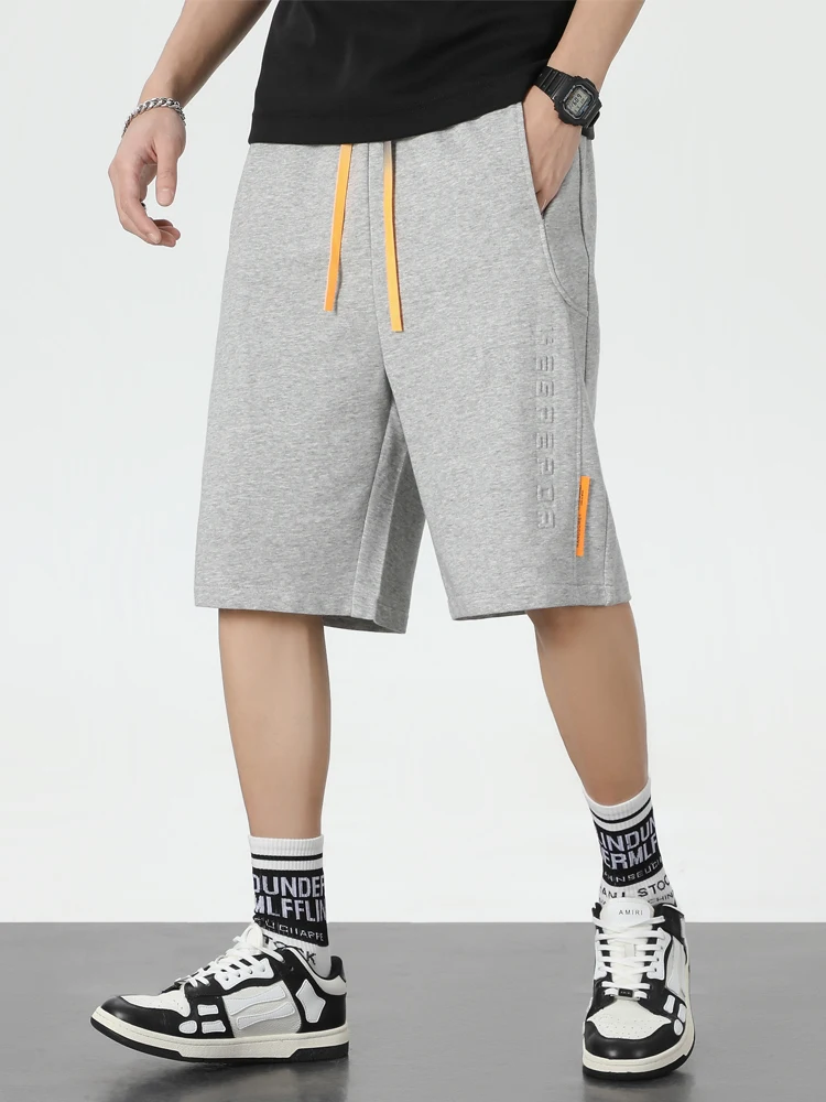 

Sweatshirts Men Hip Hop Streetwear Loose Jogger Short Men Straight Cotton Casual Shorts Plus Size 6XL 7XL 8XL