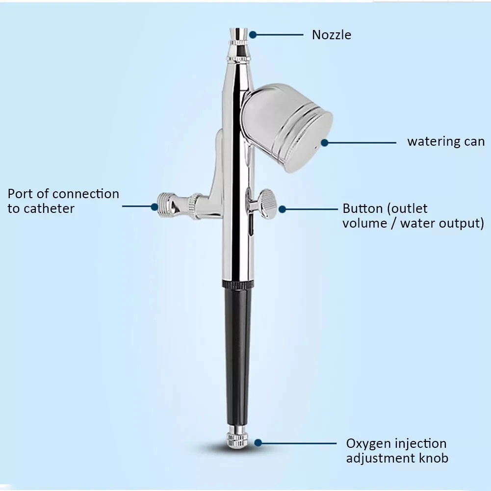 Moisturizing Oxygen Sprayer Nano Machine Compressor Jet Equipment Spray Hydration Deep Cleaning Beauty Machine Salon Home