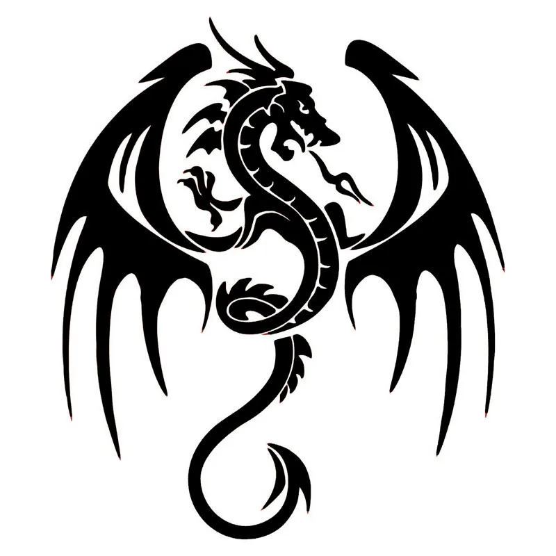 

Creative personality flying dragon pattern Car Decal cool animal Decal exquisite car decoration car accessories