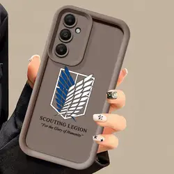 Attack On Titan Logo Soft TPU Phone Case - Galaxy A11 (Mix01)
