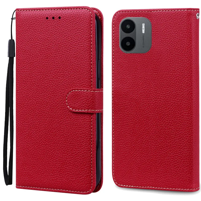 Leather Flip Wallet Phone Case - Elegant Book Style Cover, Durable Protection, Sleek Design