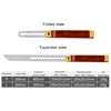 Angle Rulers Gauges Tri Square Sliding T-Bevel with Wooden Handle Level Measuring Tool Wooden Marking Gauge Protractor 4
