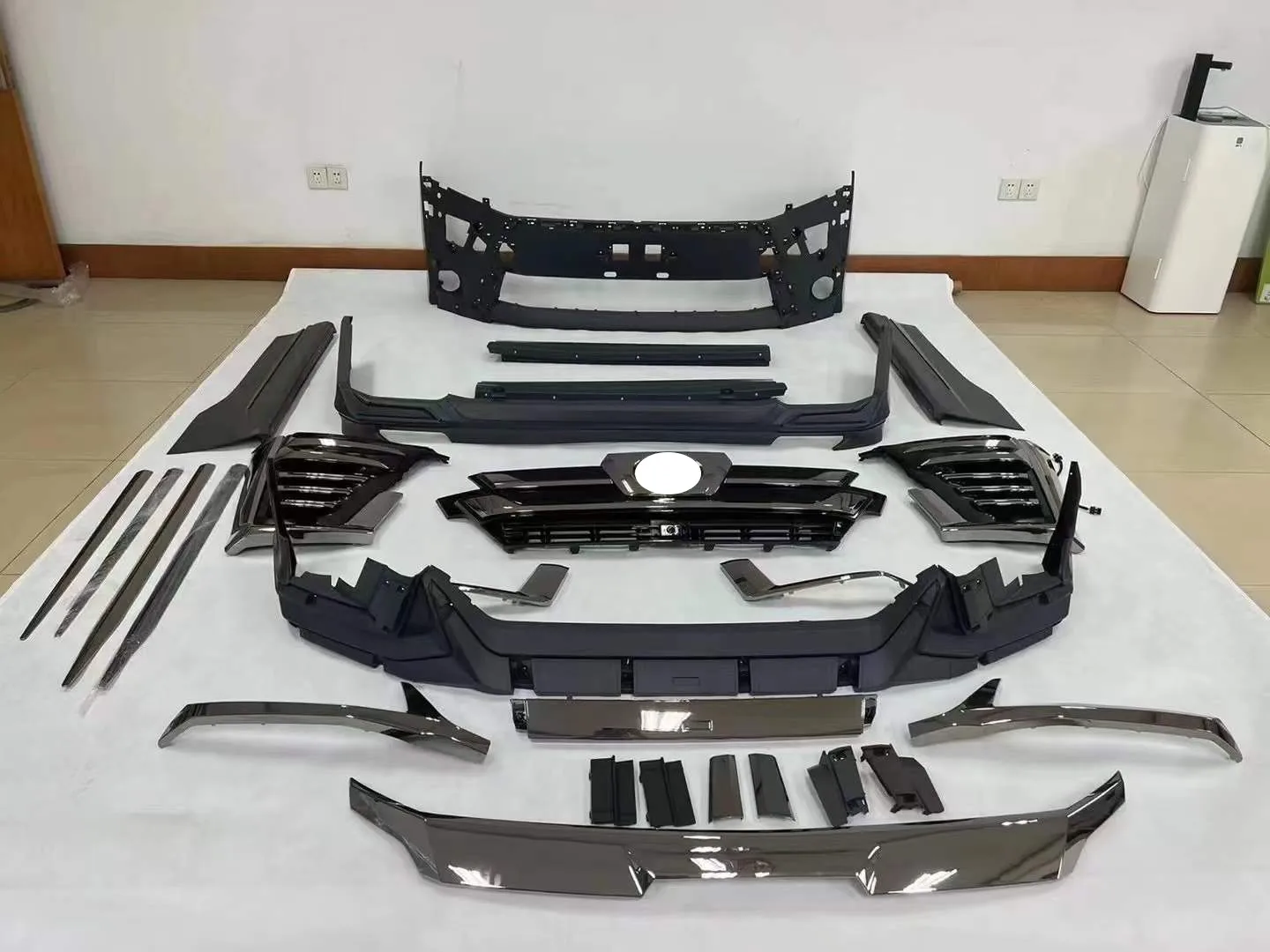 Car Front Bumper surround Body kit for Toyota Vellfire 1518 Front lip