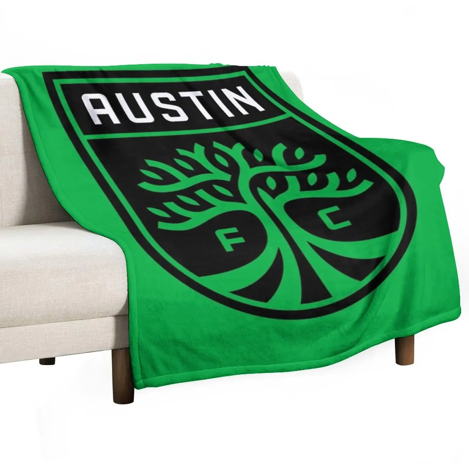 

Cute-Austin-FC-Icon Throw Blanket valentine gift ideas Bed Vintage Blankets