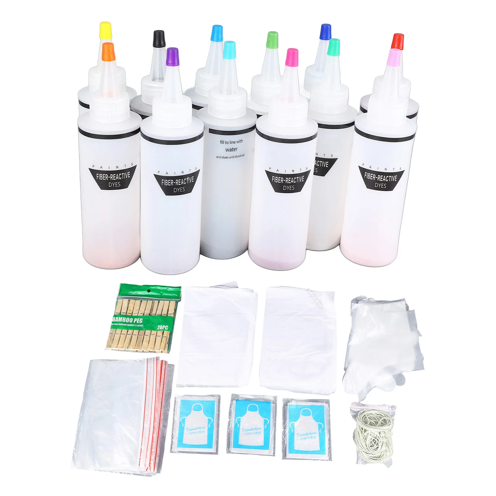 

Tie Dye Kit Educational 12 Colors Tie Dye Party Pack Environmentally Friendly Skin Friendly Easy To Clean Easy To Use for Kids