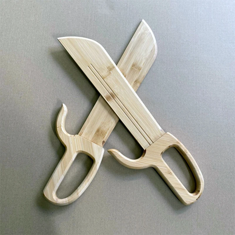 1 pair Wooden wing chun butterfly swords wood knife double martial arts knifives
