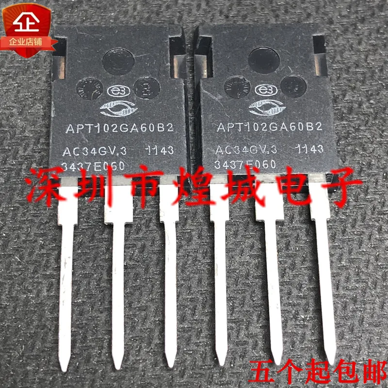 

5 шт./партия, APT102GA60B2 TO-247 600V 102A 5