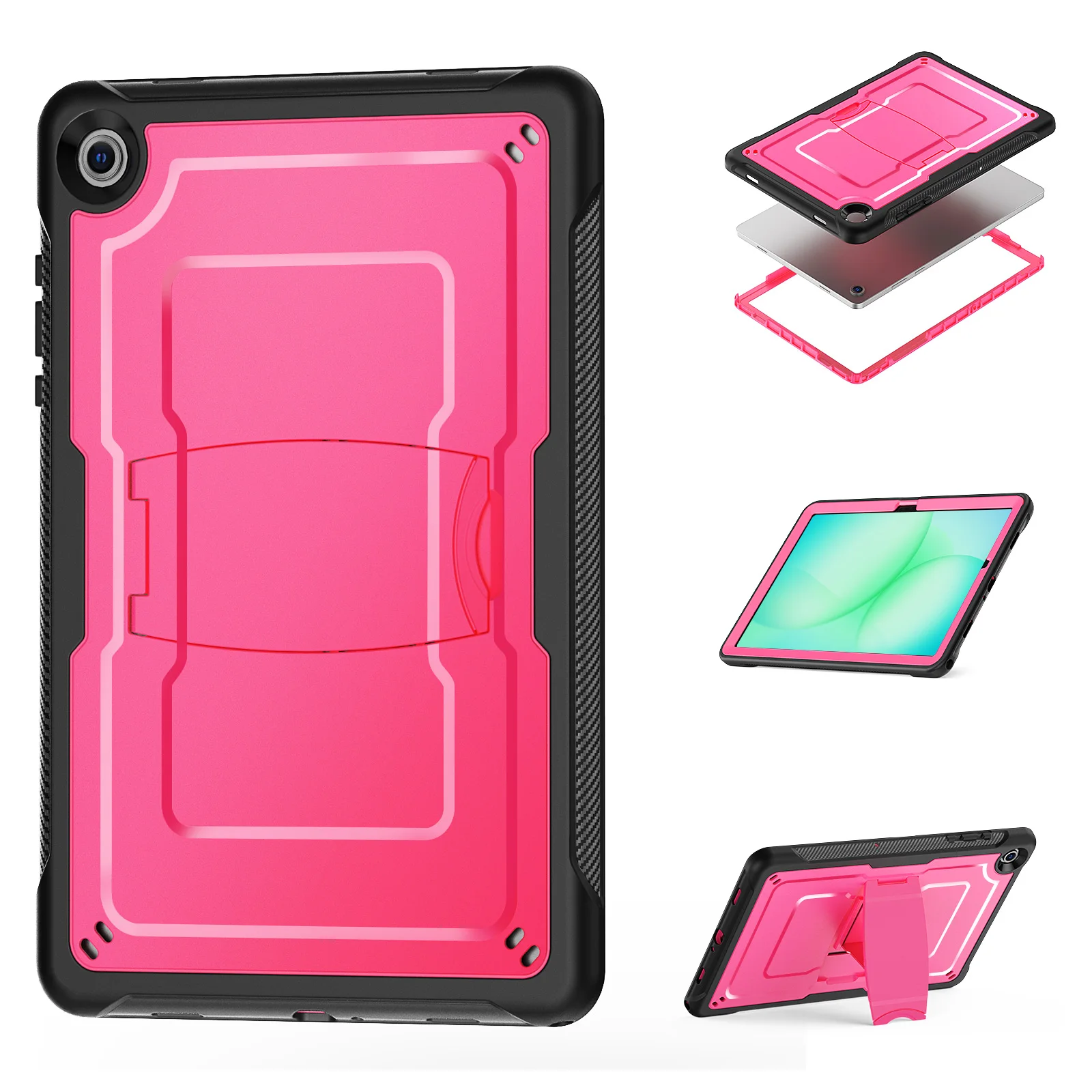 Heavy Duty 11 Tablet Protective Stand Case
