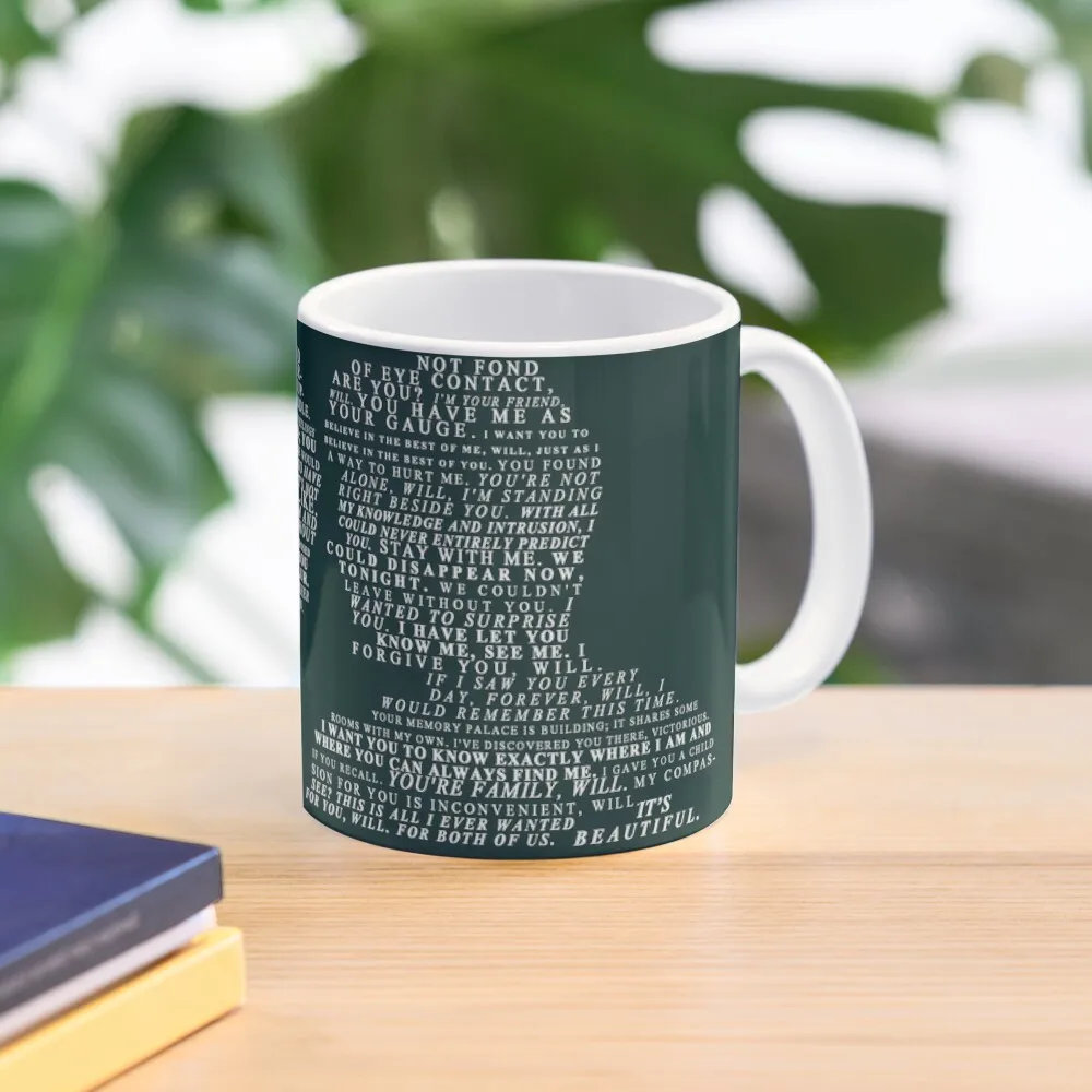 

Hannigram Quotes Black/White Coffee Mug Beautiful Tea Mugs Coffee Cup Set Mug Ceramic Mug Kawaii