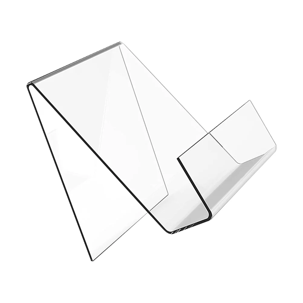 

6/2Pcs Acrylic Book Stands Book Display Racks Acrylic Calendar Brackets Table Display Stands