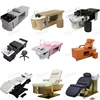 Multifunctional Lay Down Shampoo Bed Salon Head Spa Hair Wash Thai Steam Bowl Headspa Massage Circulating Electric with Pedicure 6