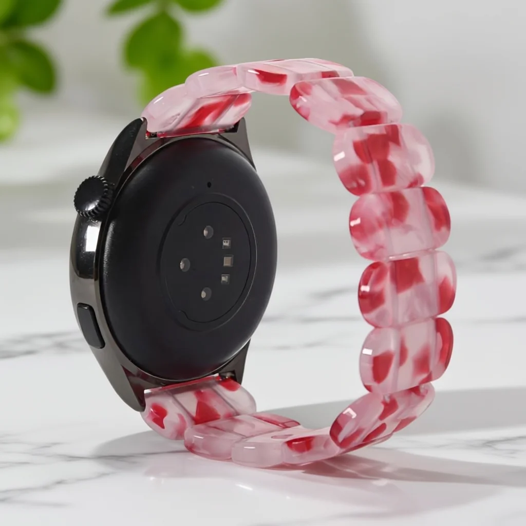 Elegant Multi-Brand Resin Watch Bracelet
