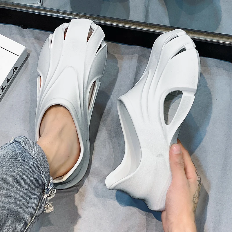 Men's Summer YeezY Slides Crocs & Yeezy Slides For Sale