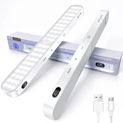 Wireless Rechargeable Motion Sensor LED Night Light (Cabinet Light 2PCS)